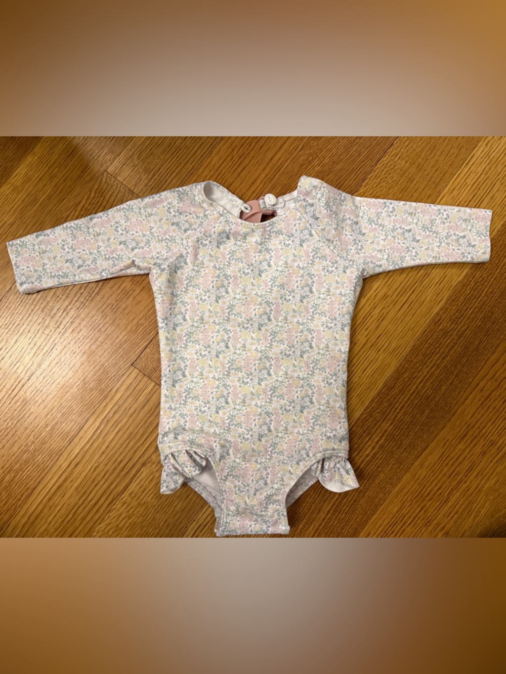 Minnow Baby One Piece Rash Guard 0-6 months